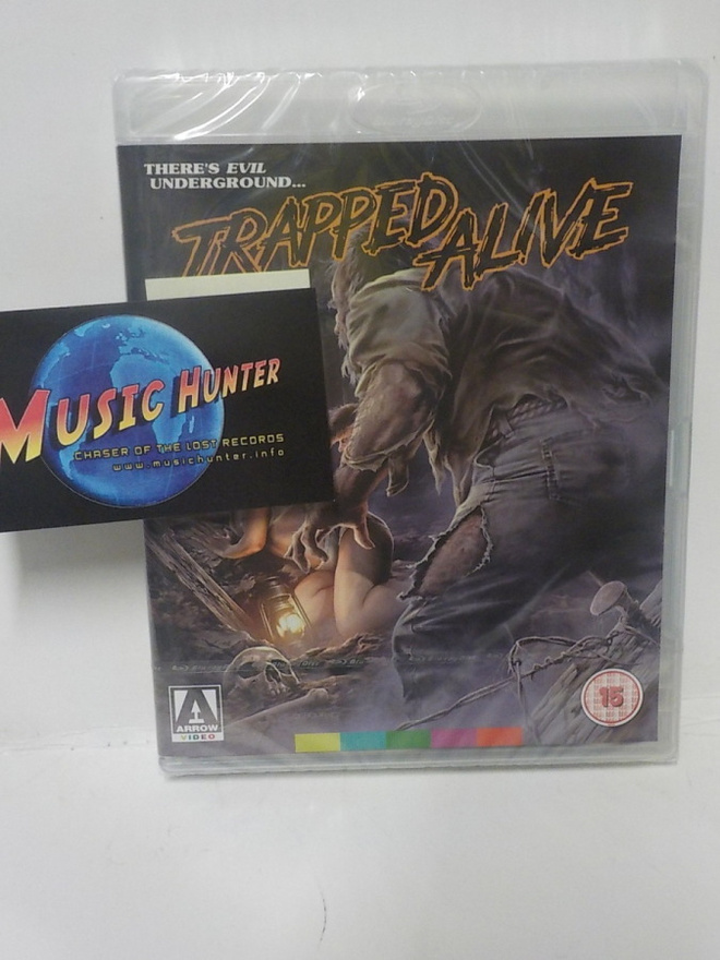 TRAPPED ALIVE UUSI BLU-RAY (W) +