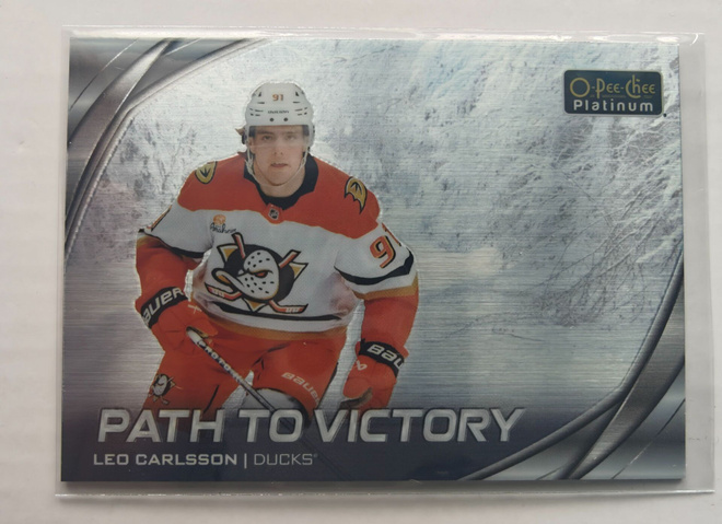 Leo Carlsson 2025-26 OPC Platinum Path To Victory