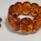Leveä Meripihka rannekoru Baltic Amber, itämeren Meripihka - pikkukuva 4