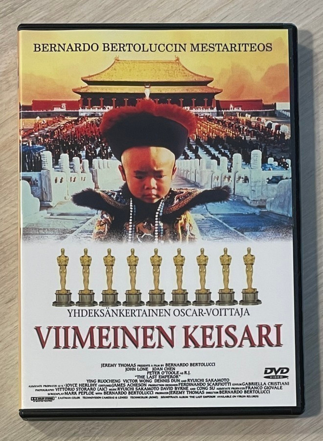 Viimeinen keisari (1987) 9 Oscarin voittaja!