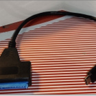 2.5" SATA - USB Type-C 7+15pin kovalevyn sovitin #31524 - pikkukuva 2