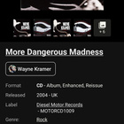 WAYNE KRAMER - DANGEROUS MADNESS CD - pikkukuva 4