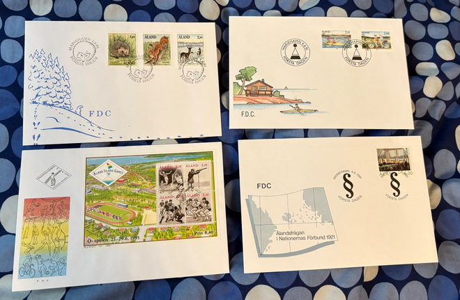 Fdc kuoret 1991 Åland