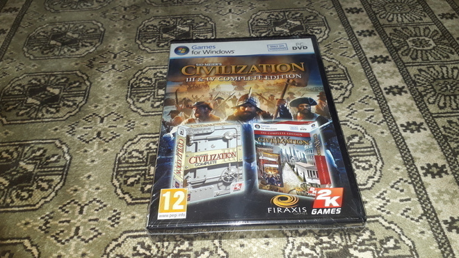 Civilization 3 & 4 Complete Edition (PC) (UUSI) Harvinainen