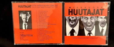 Mieskuoro Huutajat - 10th Anniversary Concert CD