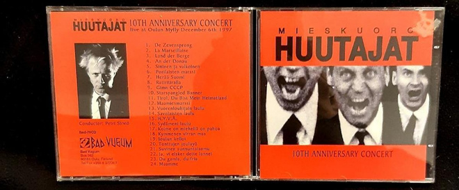 Mieskuoro Huutajat - 10th Anniversary Concert CD