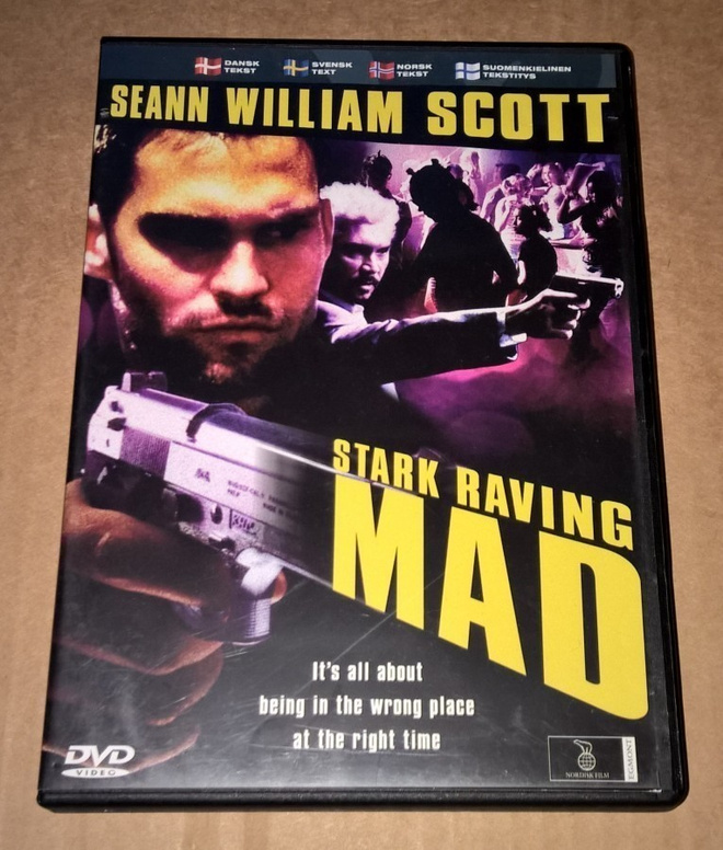 STARK RAVING MAD DVD