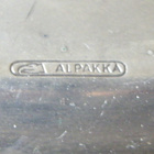 TARJOTIN Ruusukuvionen Alpakkaa 1960-luku - pikkukuva 5
