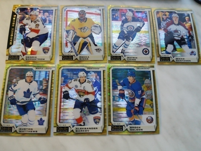 2018-19 O-Pee-Chee Platinum erikoiskortteja alkaen 6.50e