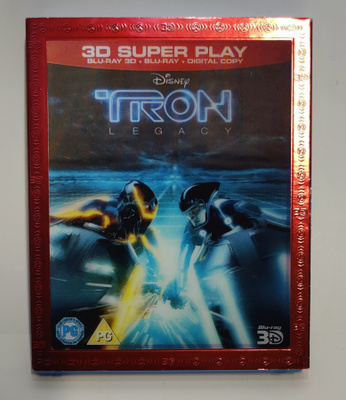 Tron - Legacy 3D Blu-ray ( 3 levyn julkaisu )