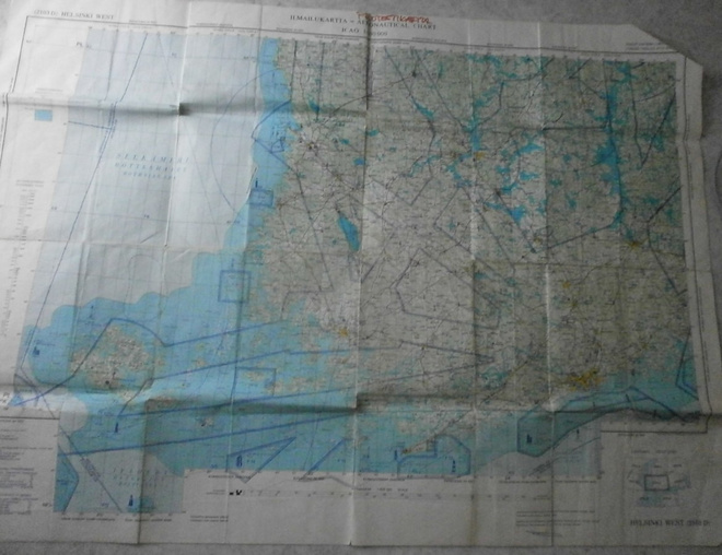 Helsinki,llmailukartta/Aeronautical chart 2103 D, 1:500 000