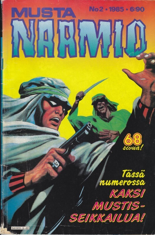 Mustanaamio 2/1985 Hämähäkki ja Shakkikuningas, osa 2