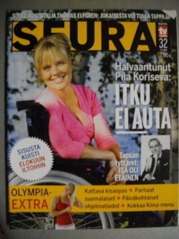 Seura lehti Nro 32/2008 (11.11)