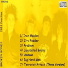 BROKEN BONES practise 1983 ...ex-Discharge members - pikkukuva 3