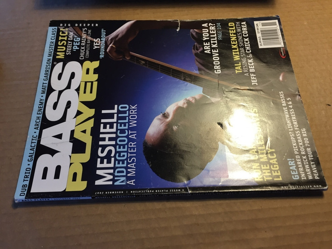 BASS PLAYER MAGAZINE 11/2007 HYVÄ