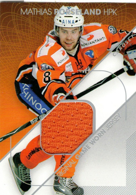 2011-12 Cardset MATHIAS PORSELAND HPK Jersey