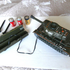 Panssarivaunu M-40 Peltilelu made in Japan Modern Toys - pikkukuva 4