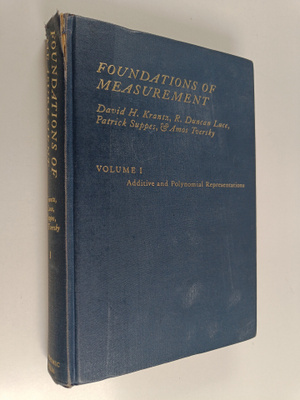David H. Krantz : Foundations of measurement : Volume I :...