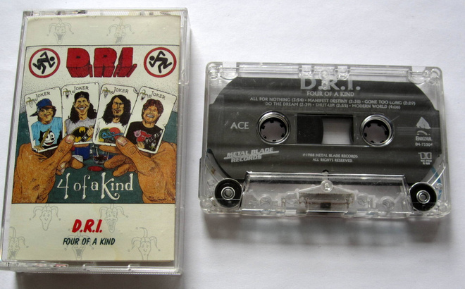 DRI Four of a Kind C-KASETTI 1988