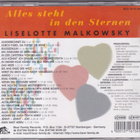Liselotte Malkowsky - Alles Steht In Den Sternen (CD, Comp) - pikkukuva 2