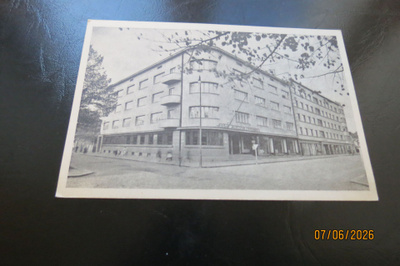 VANHA SÄÄSTÖPANKKI 1948 KULKENUT POSTIKORTTI