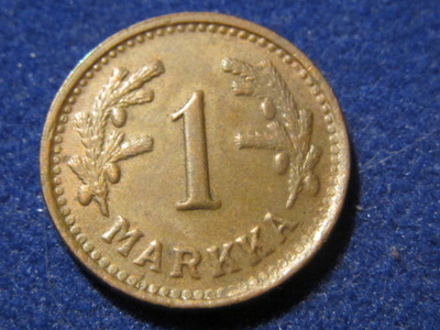 1 markka 1951 Cu