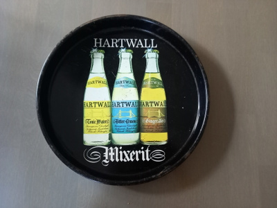 Vanha Hartwalll Mixerit peltitarjotin