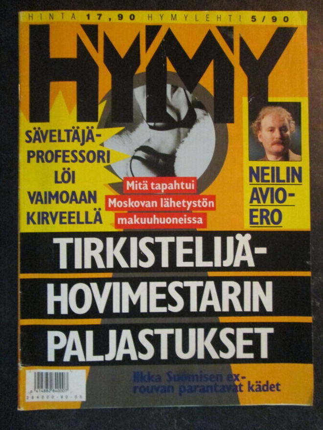 HYMY LEHTI 5 / 1990 SISÄLLYSLUETTELO KUVASSA 2