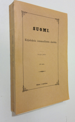 Suomi : Neljäs jakso, 13 osa - Kirjoituksia isänmaallisis...