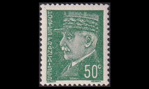 Ranska 515 ** Käyttösarja Pétain 50 C (1941)