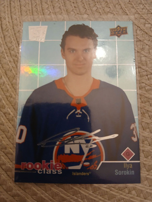 Ilya Sorokin - rookie class / Islanders
