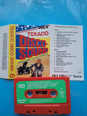 TEXACO ,DISCO SOUND KASETTI