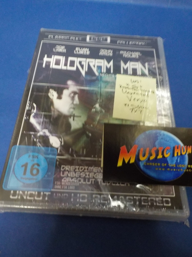 HOLOGRAM MAN UUSI DVD (W)