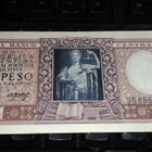 Argentiina 1 Peso 1952-55 UNC - pikkukuva 1