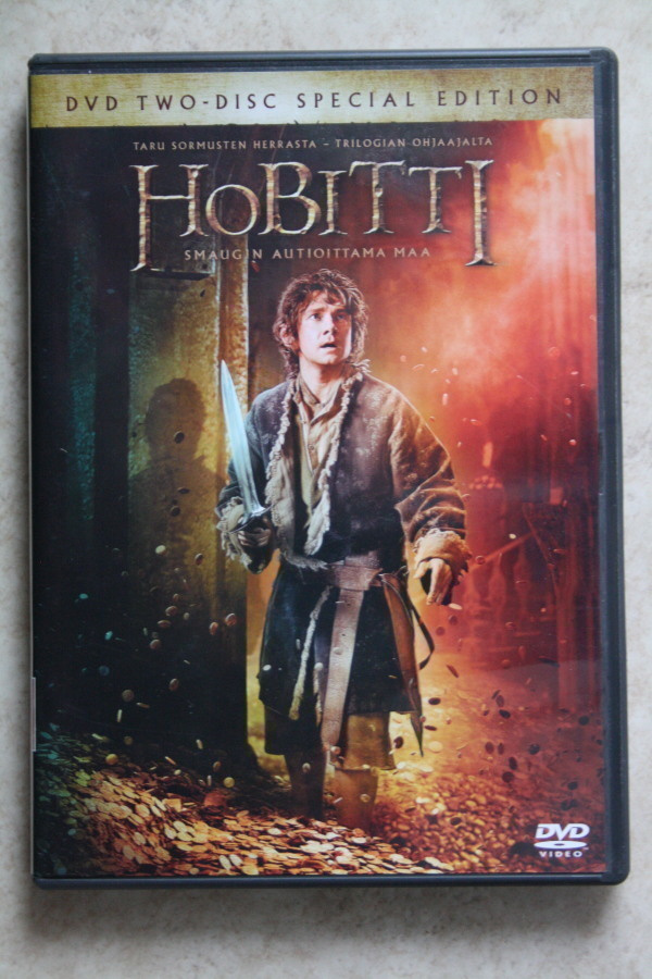 Hobitti - Smaugin autioittama maa, 2 x dvd