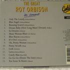 Roy Orbison • The Great Roy Orbison In Concert CD - pikkukuva 3