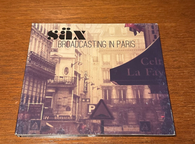 SÄX – Broadcasting in Paris CD 2013 NM-, Electronic, Grizzly