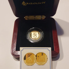 1mk kultaraha 2001 proof - pikkukuva 1