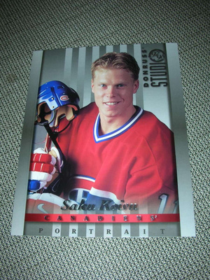 Donruss studio 19 Saku Koivu