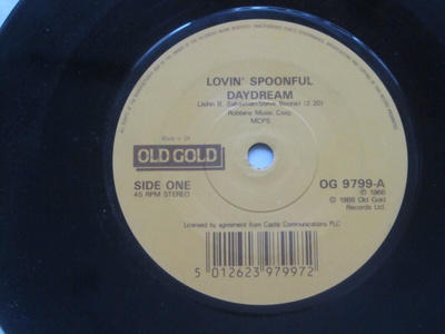 Lovin´ Spoonful: Daydream   7" single  Reissue  1988