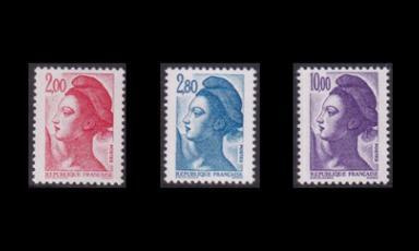 Ranska 2401-3A ** Käyttösarja Liberté (1983)