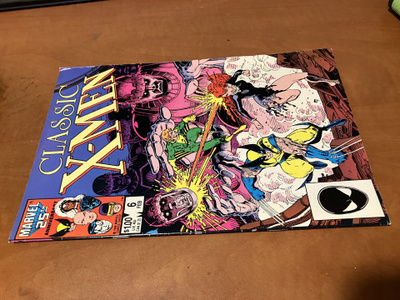 MARVEL X-MEN CLASSIC 6/1987 HYVÄ