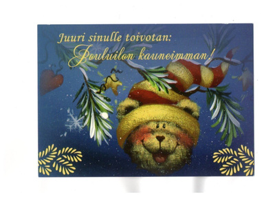 °°Juuri sinulle toivotan JOULUILON°° -KORTTI /(N.Ramstadius)