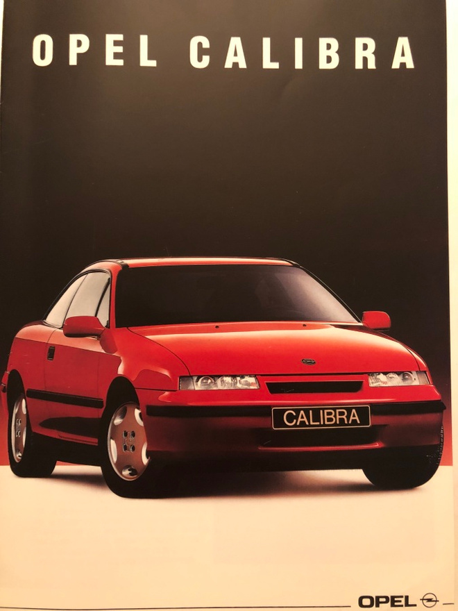 Myyntiesite - Opel Calibra - 9/1991