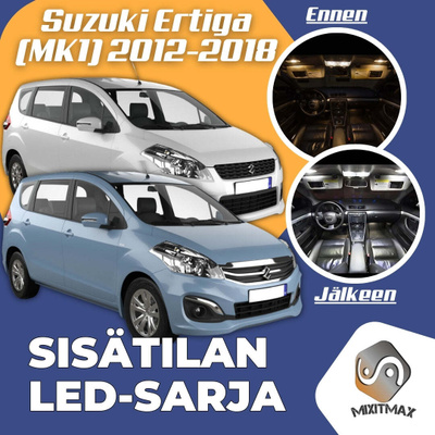 Suzuki Ertiga (MK1) Sisätilan LED-sarja 5-osainen