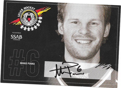 HC Luleå TeamIssue #6 Mikko Pukka Tappara