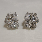 Upea Swarovski kristalli korvakorut - pikkukuva 1