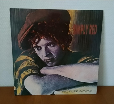 Simply Red. Picture Book LP (1985)
