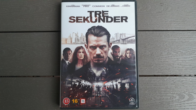 DVD: Kolme Sekuntia / The Informer (Joel Kinnaman 2018)