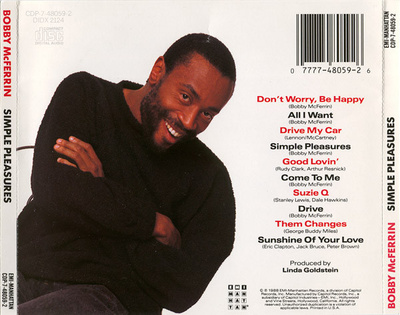 BOBBY McFERRIN - SIMPLE PLEASURES